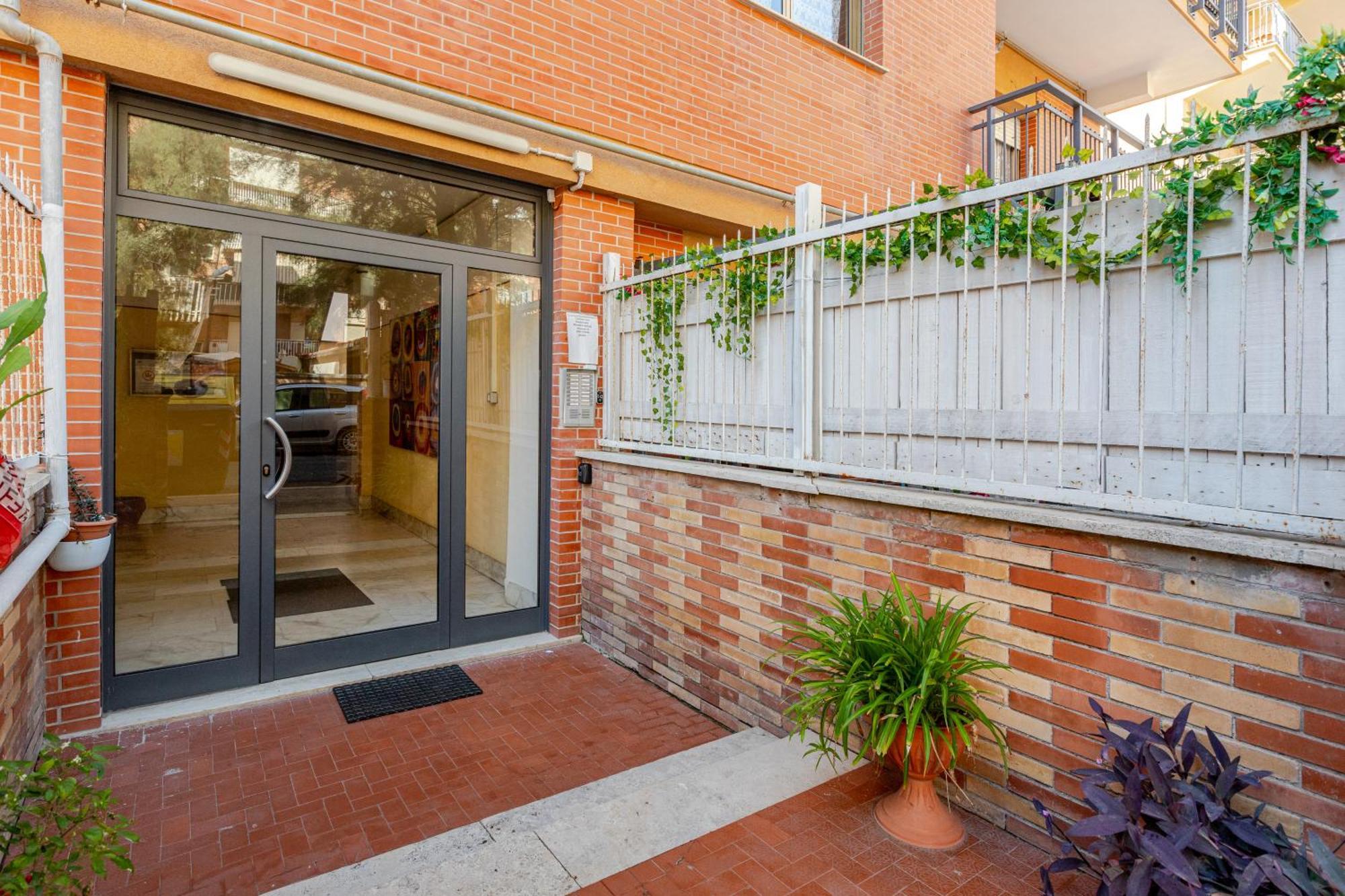 Appartamento 50 Mt Dal Mare Lido di Ostia Zewnętrze zdjęcie